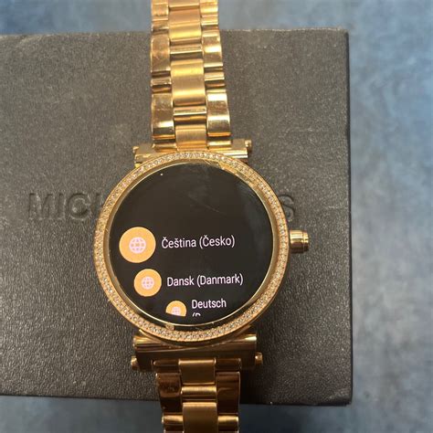 michael kors smartwatch dw5b|Michael Kors Access DW5B Rose Gold Stainless .